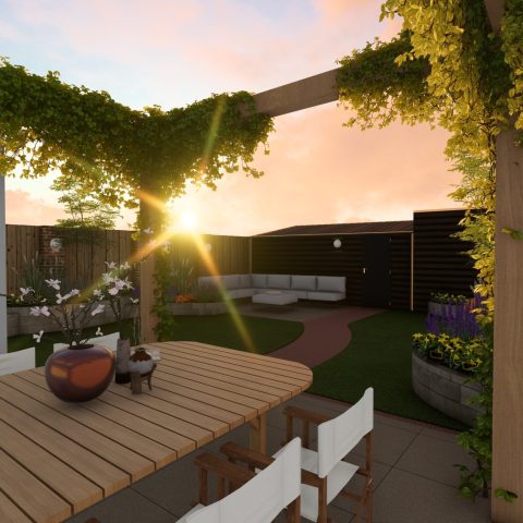 Achtertuin Oss