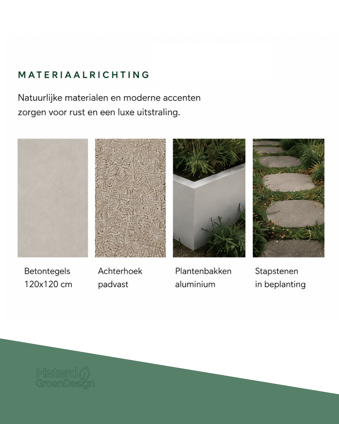 Materiaalrichting voortuin Vinkel